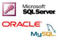 SQL Server, MySQL, MS Access, Oracle